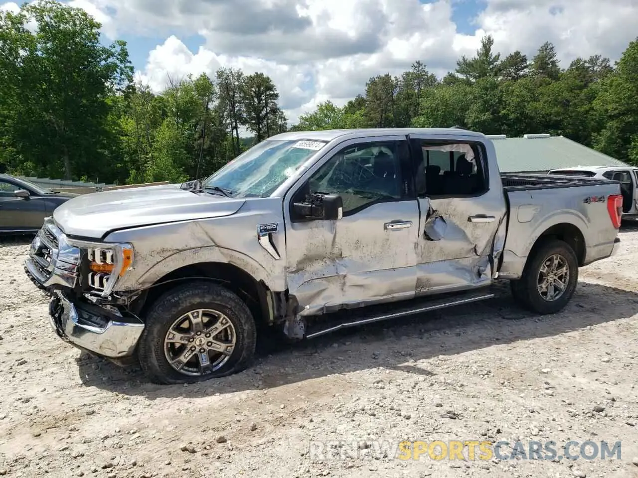 1 Photograph of a damaged car 1FTFW1E80MFA39963 FORD F-150 2021
