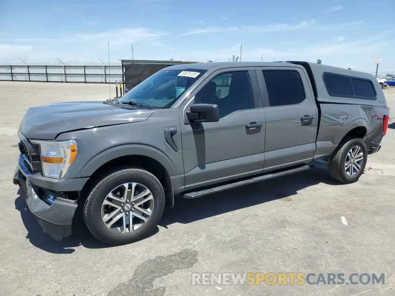 1 Photograph of a damaged car 1FTFW1E80MFA70985 FORD F-150 2021