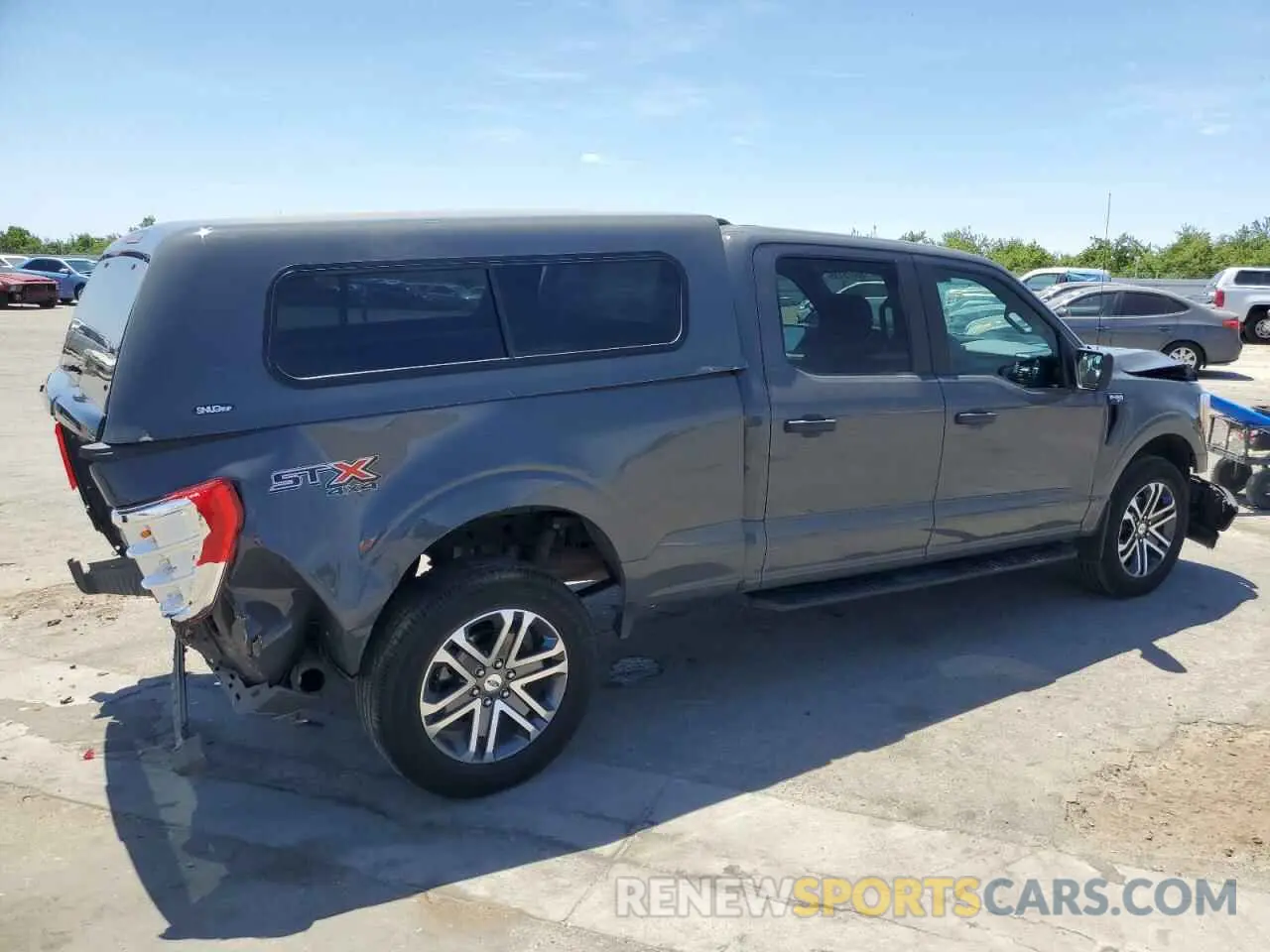 3 Photograph of a damaged car 1FTFW1E80MFA70985 FORD F-150 2021