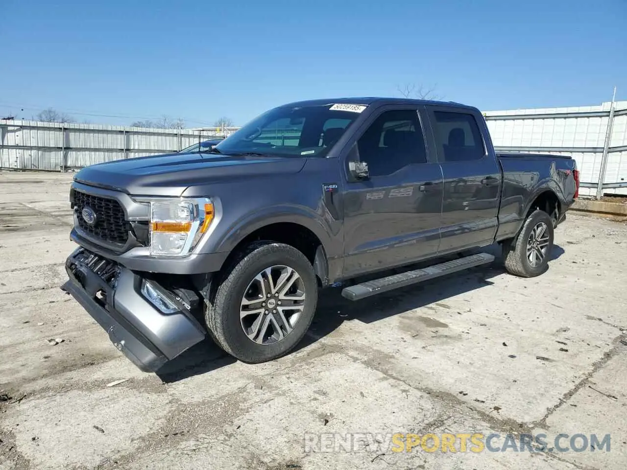 1 Photograph of a damaged car 1FTFW1E80MFA76950 FORD F-150 2021