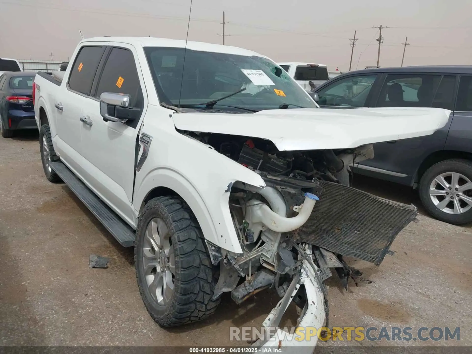 1 Photograph of a damaged car 1FTFW1E80MFB09204 FORD F-150 2021