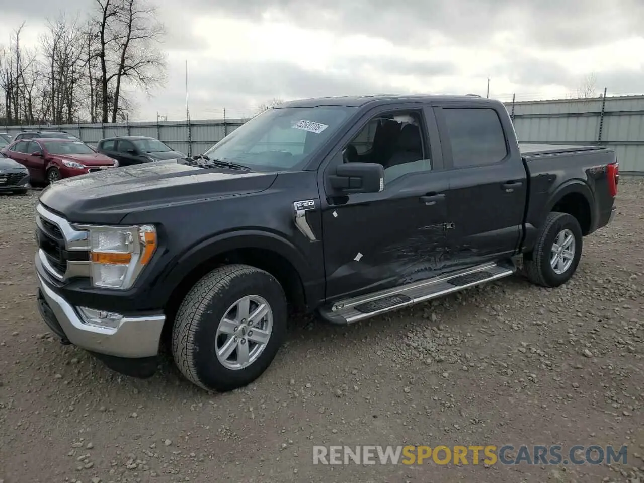 1 Photograph of a damaged car 1FTFW1E80MFB16864 FORD F-150 2021