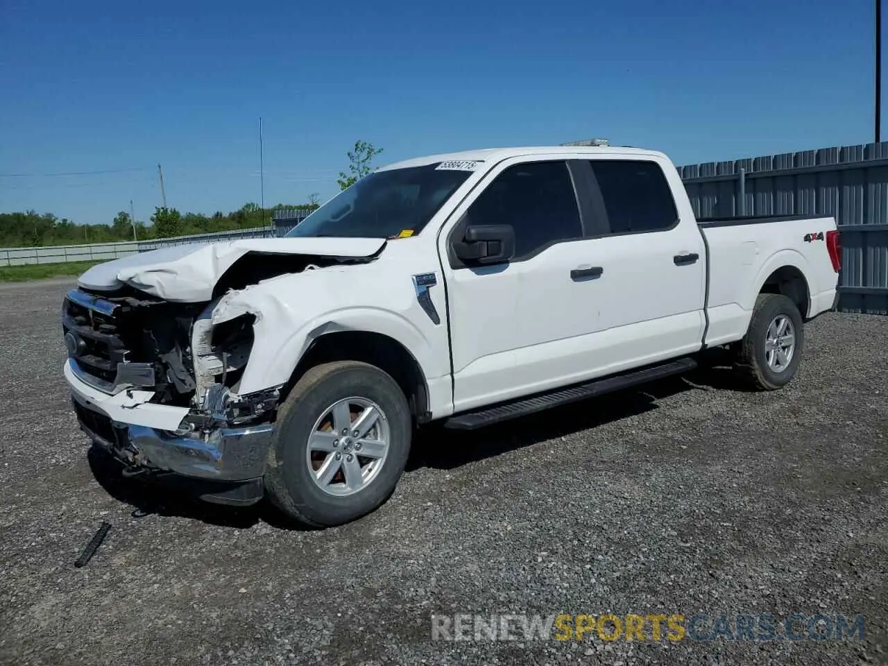 1 Photograph of a damaged car 1FTFW1E80MFB18940 FORD F-150 2021