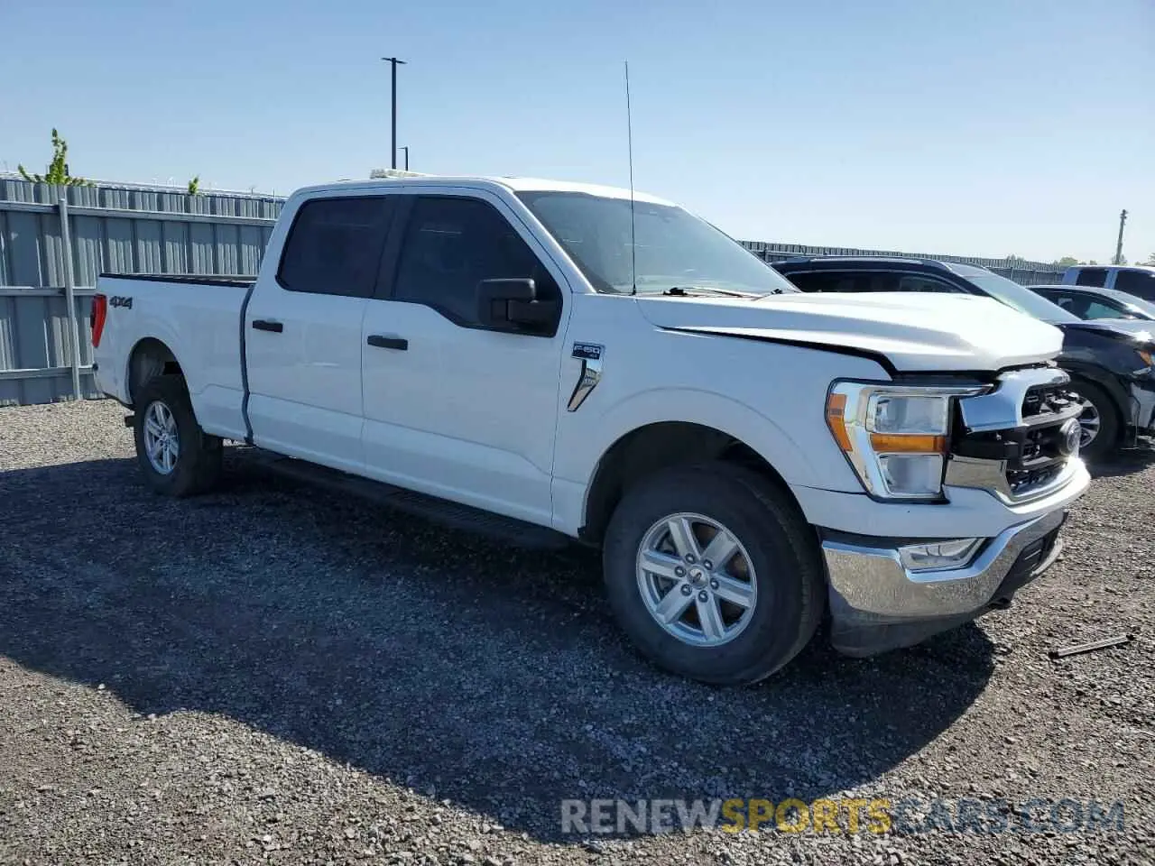 4 Photograph of a damaged car 1FTFW1E80MFB18940 FORD F-150 2021