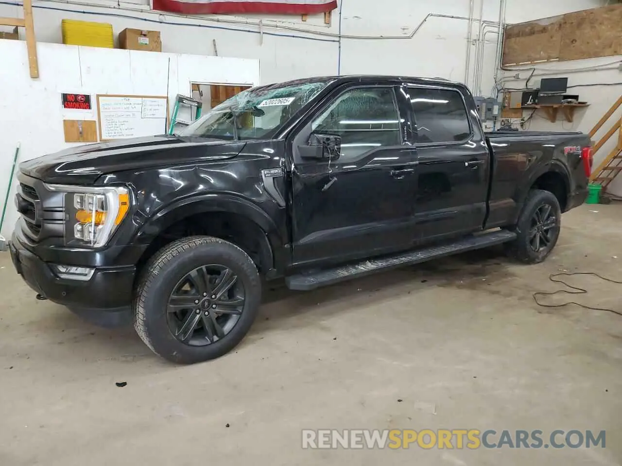 1 Photograph of a damaged car 1FTFW1E80MFC16785 FORD F-150 2021