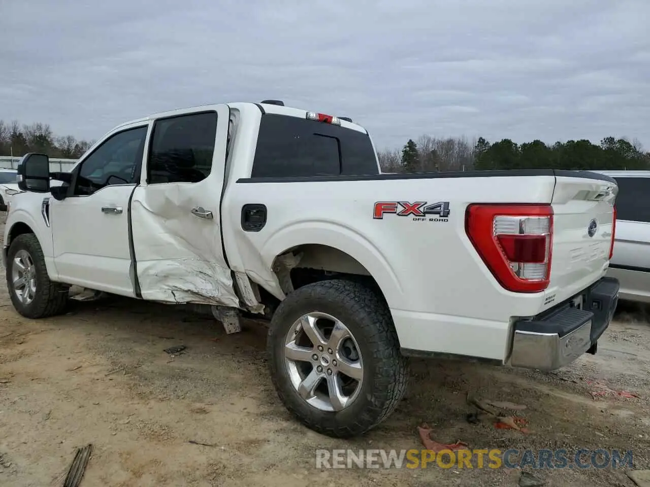 2 Photograph of a damaged car 1FTFW1E80MFC20321 FORD F-150 2021