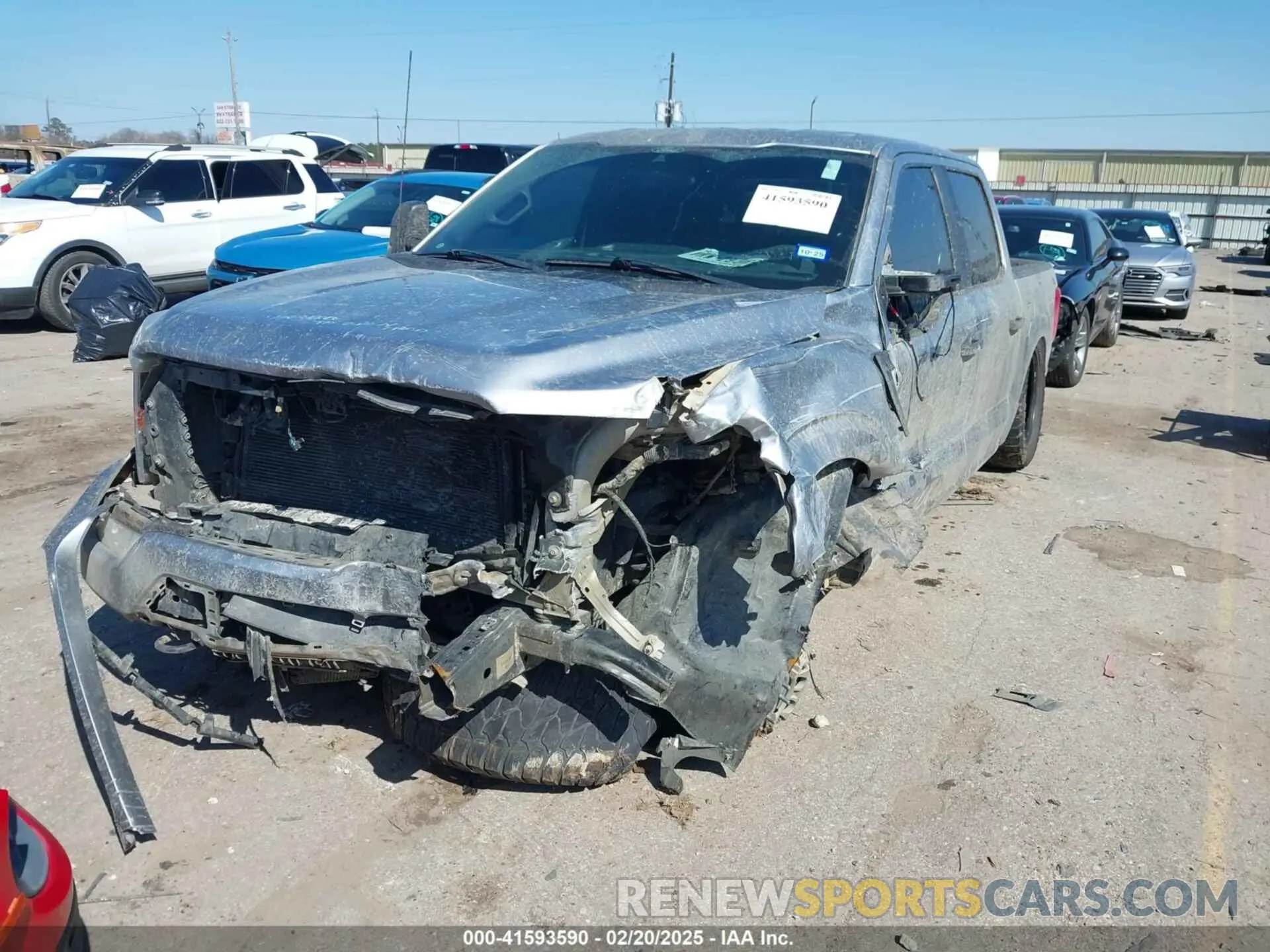 2 Photograph of a damaged car 1FTFW1E80MFC41315 FORD F-150 2021