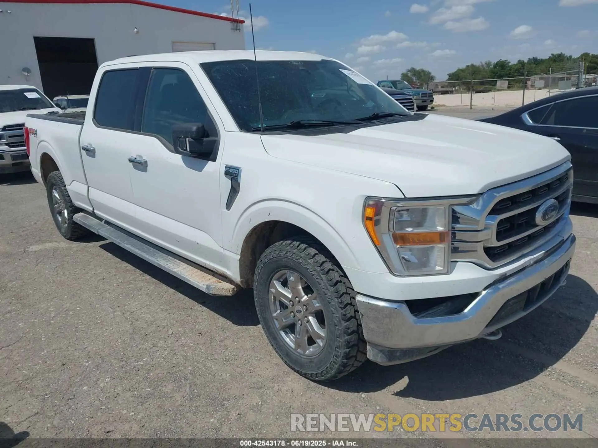 1 Photograph of a damaged car 1FTFW1E80MFC72662 FORD F-150 2021