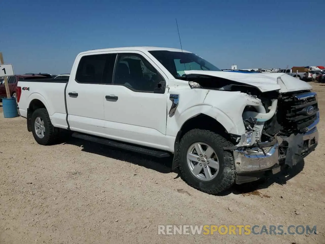 4 Photograph of a damaged car 1FTFW1E81MFA62118 FORD F-150 2021