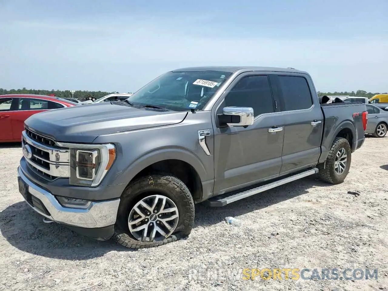 1 Photograph of a damaged car 1FTFW1E81MFA99458 FORD F-150 2021