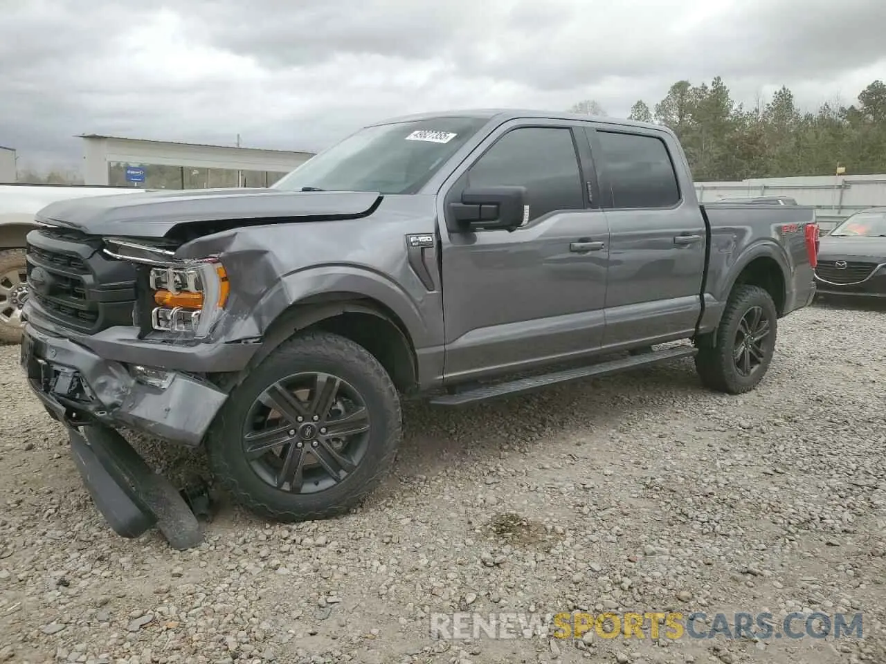1 Photograph of a damaged car 1FTFW1E81MFB24259 FORD F-150 2021