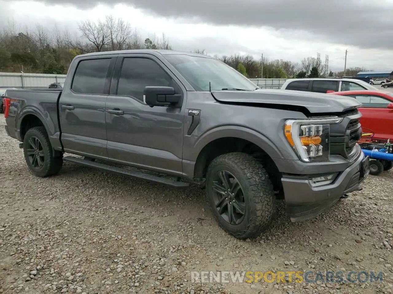 4 Photograph of a damaged car 1FTFW1E81MFB24259 FORD F-150 2021
