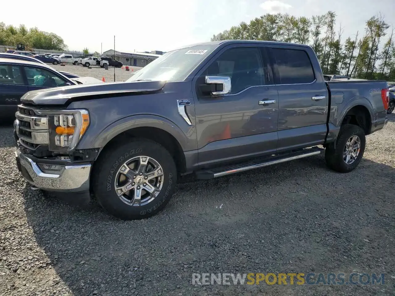1 Photograph of a damaged car 1FTFW1E81MFB87829 FORD F-150 2021