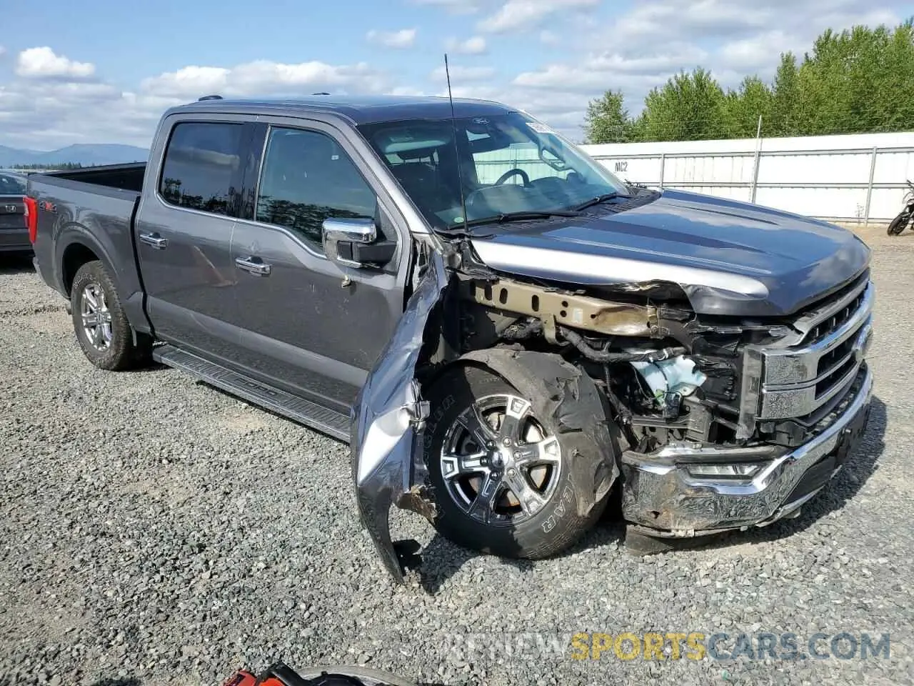 4 Photograph of a damaged car 1FTFW1E81MFB87829 FORD F-150 2021