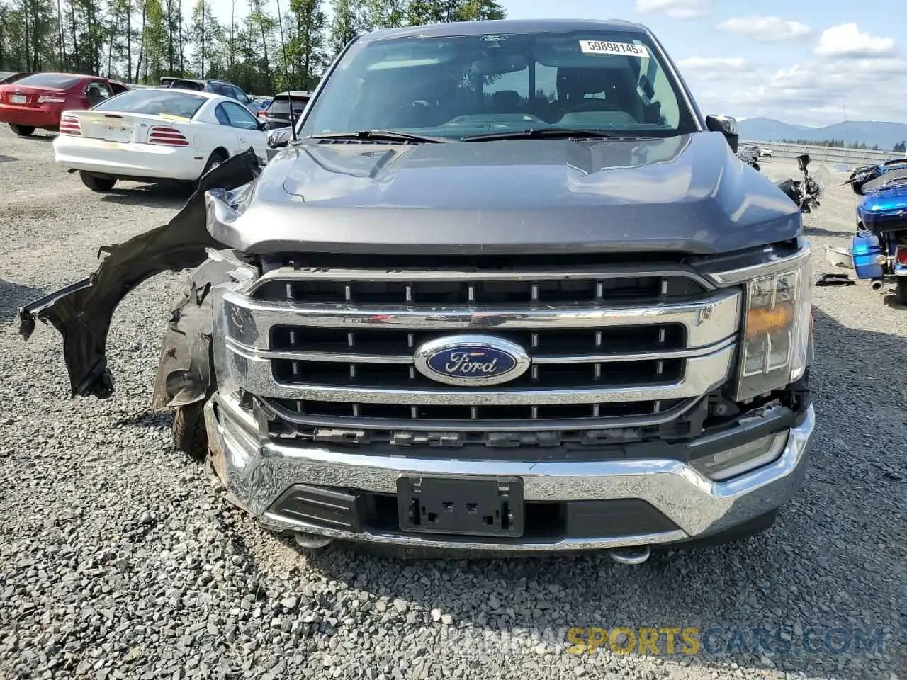 5 Photograph of a damaged car 1FTFW1E81MFB87829 FORD F-150 2021