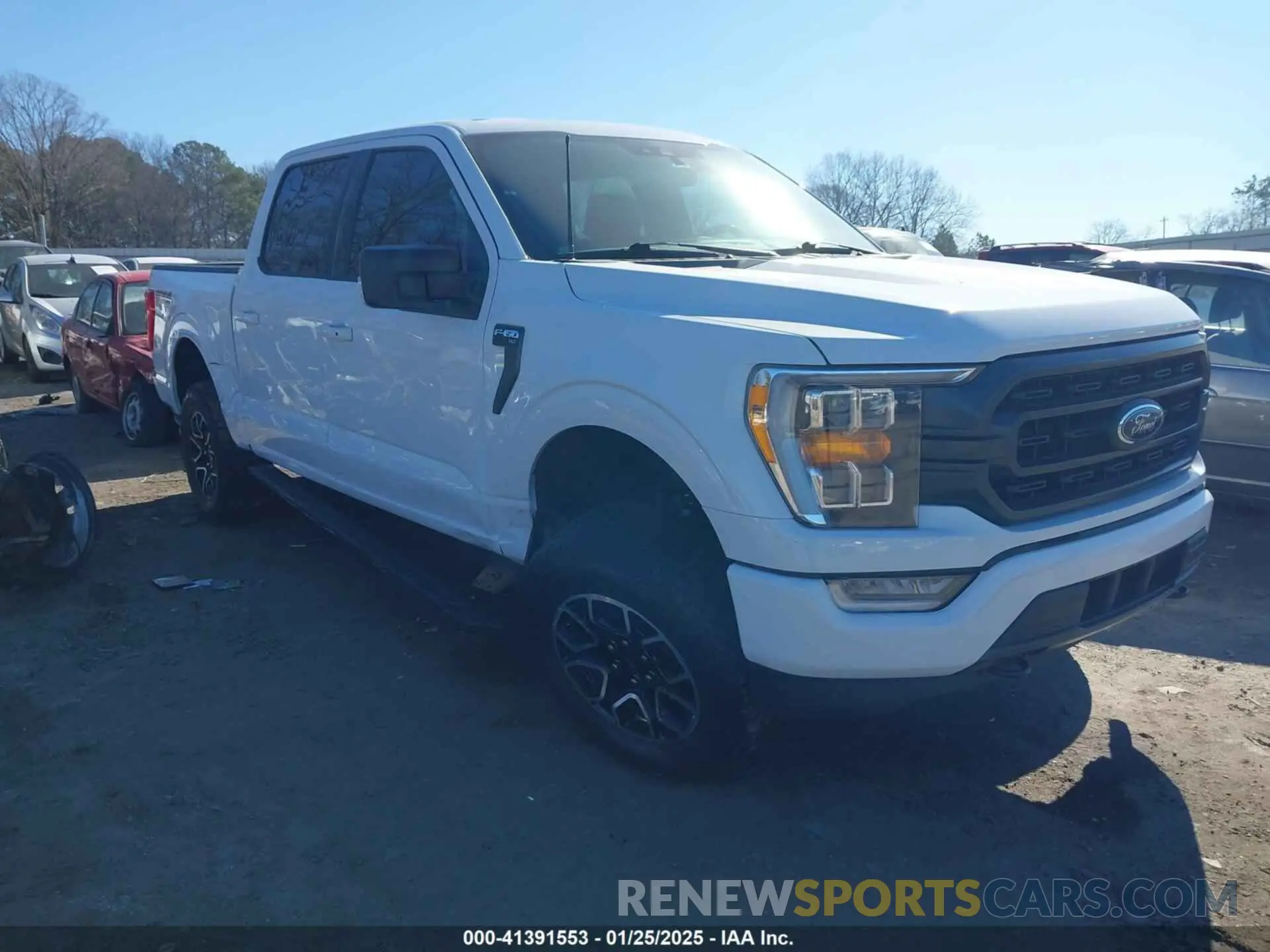 1 Photograph of a damaged car 1FTFW1E81MFC39993 FORD F-150 2021