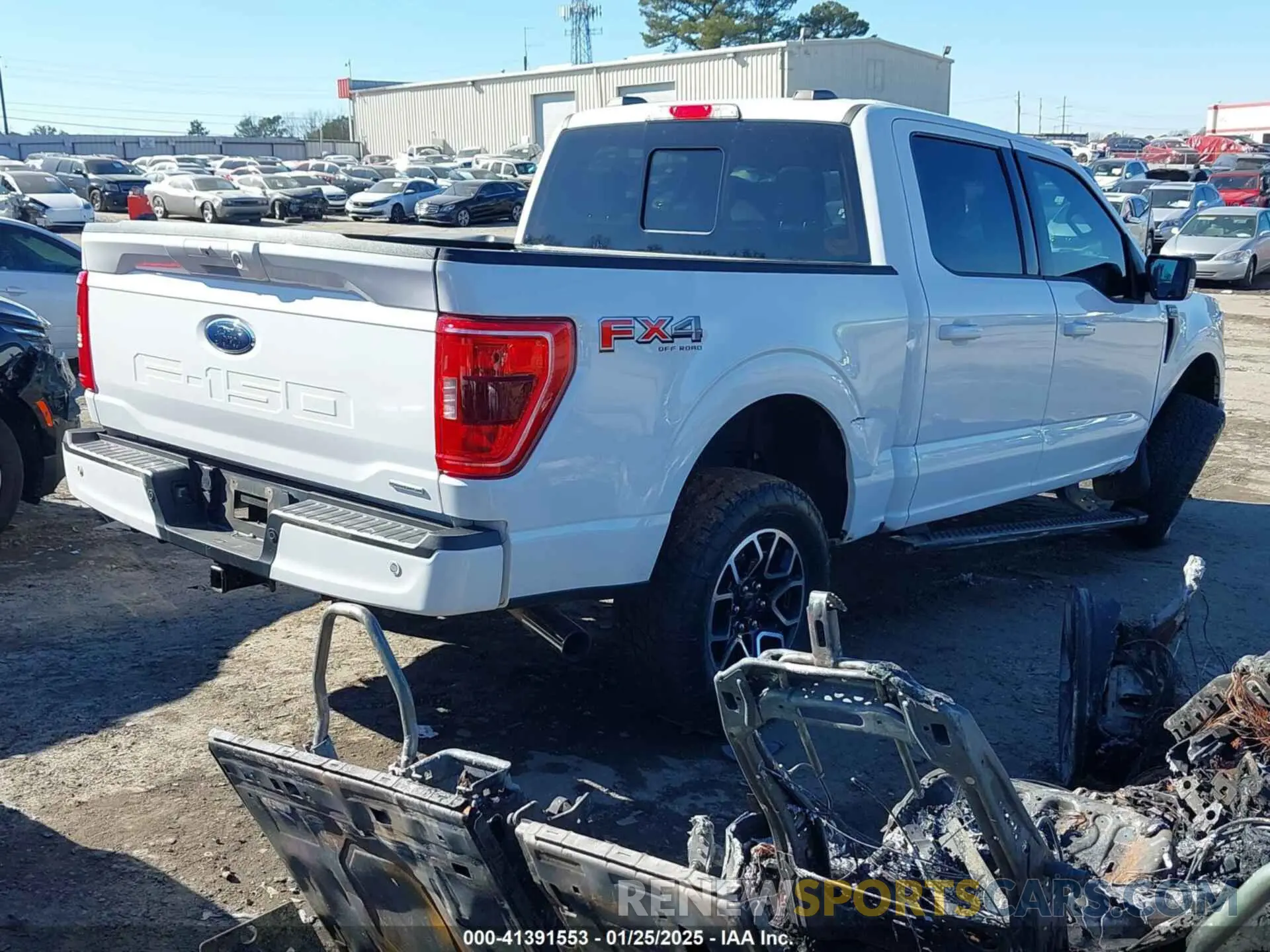 4 Photograph of a damaged car 1FTFW1E81MFC39993 FORD F-150 2021