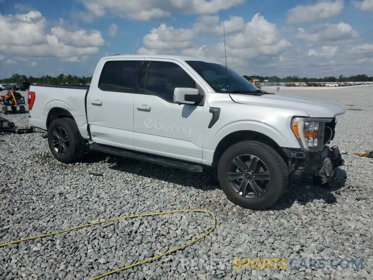 4 Photograph of a damaged car 1FTFW1E81MKD72423 FORD F-150 2021