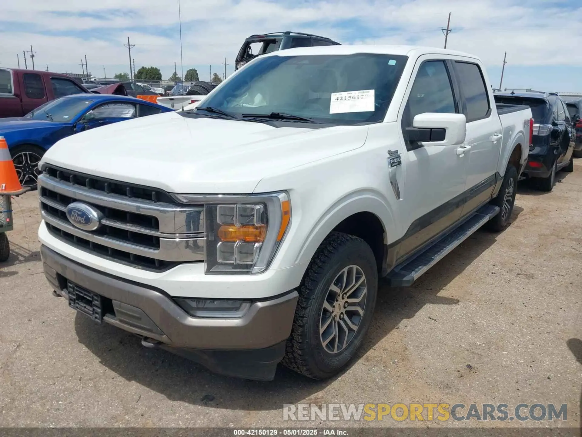 2 Photograph of a damaged car 1FTFW1E82MFA28107 FORD F-150 2021