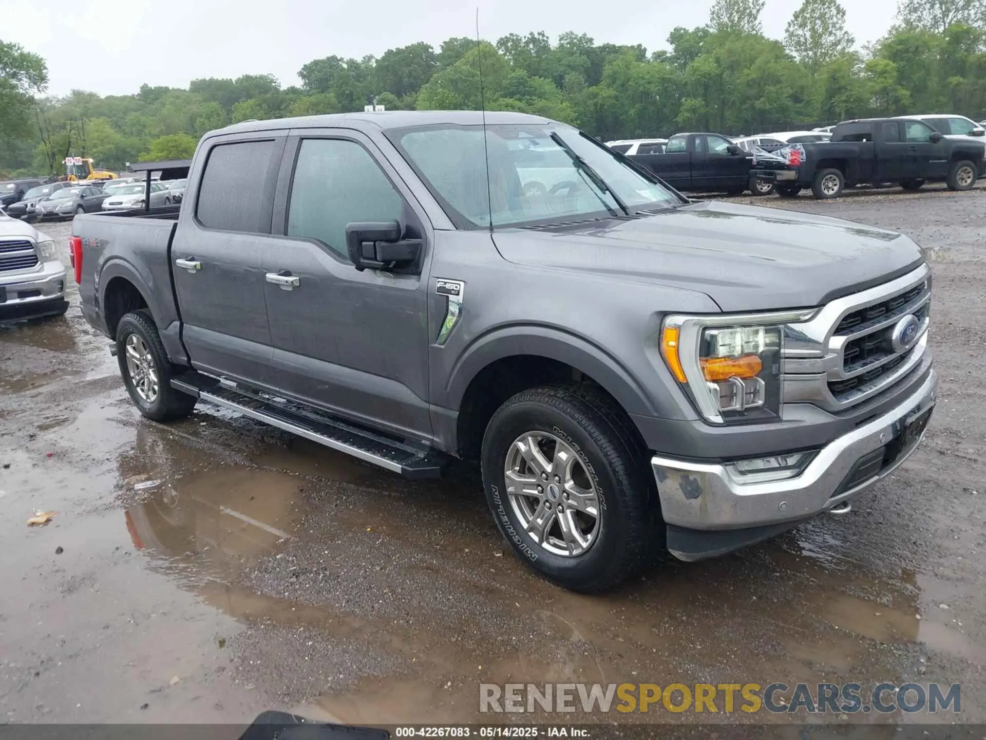 1 Photograph of a damaged car 1FTFW1E82MFA77324 FORD F-150 2021