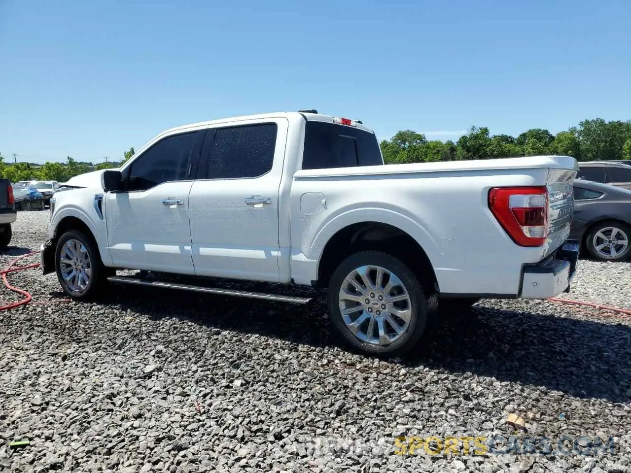 2 Photograph of a damaged car 1FTFW1E82MFB70814 FORD F-150 2021