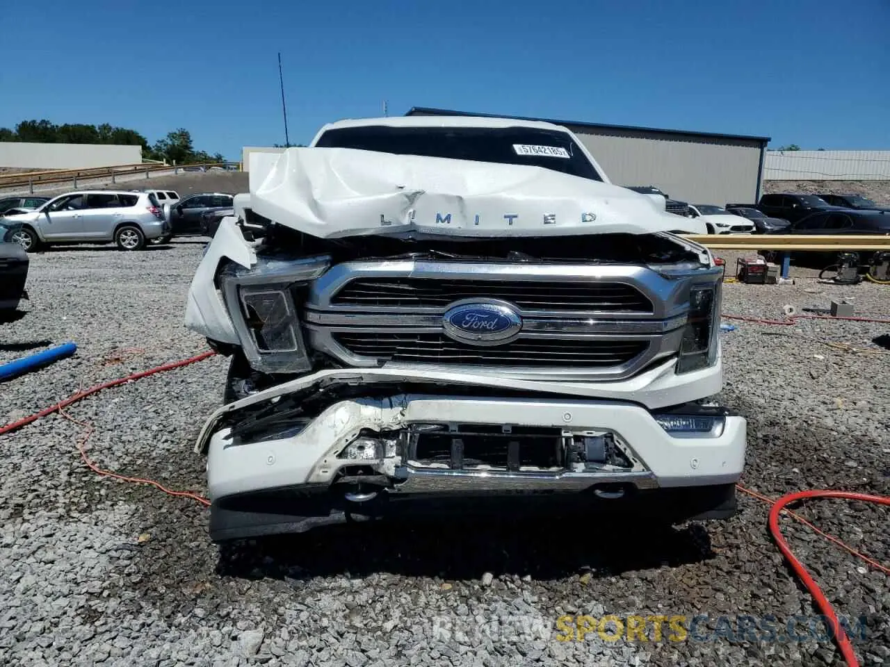 5 Photograph of a damaged car 1FTFW1E82MFB70814 FORD F-150 2021