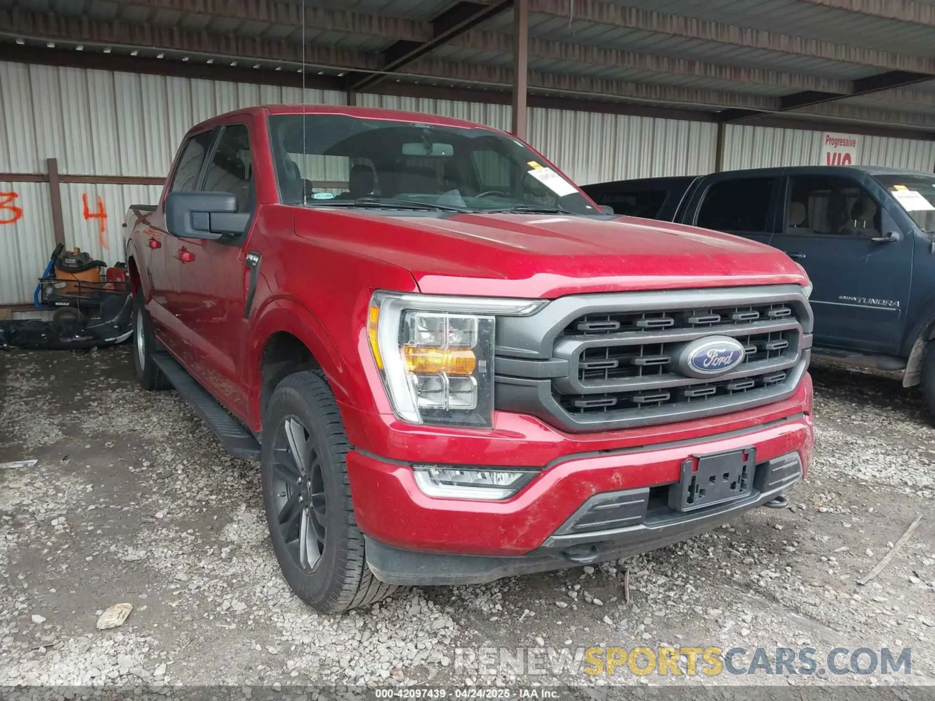 1 Photograph of a damaged car 1FTFW1E82MKD15969 FORD F-150 2021