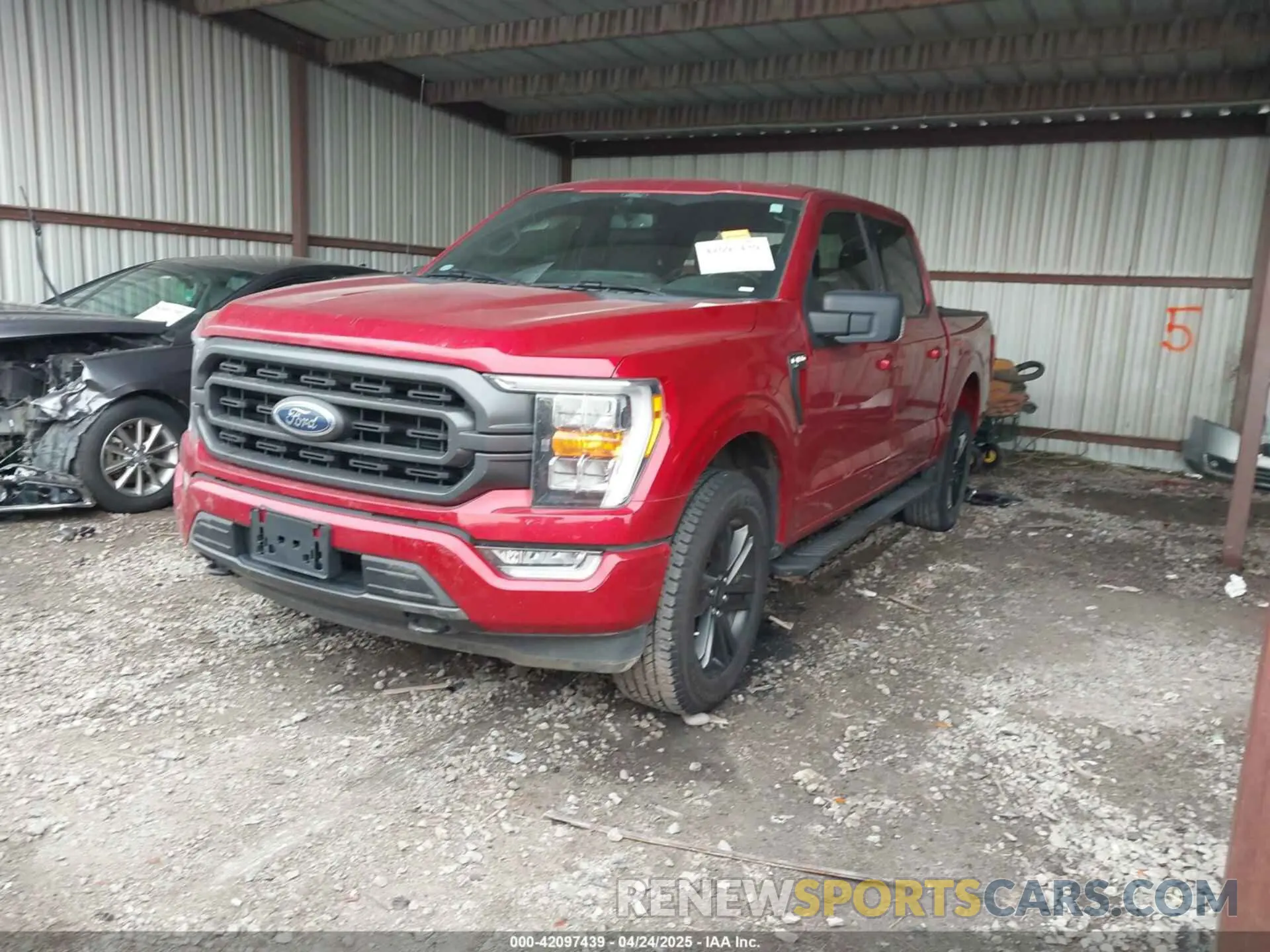 2 Photograph of a damaged car 1FTFW1E82MKD15969 FORD F-150 2021