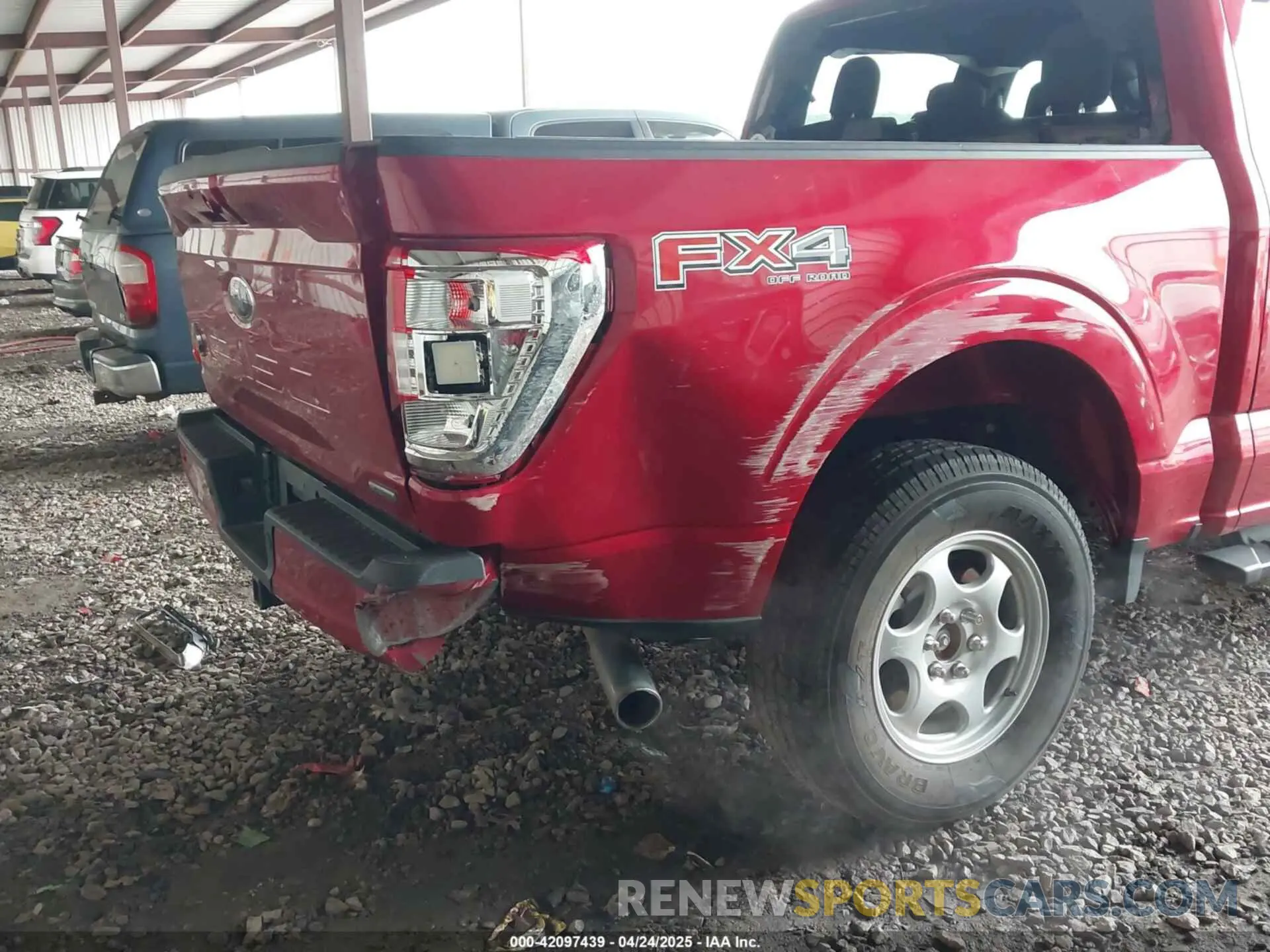 6 Photograph of a damaged car 1FTFW1E82MKD15969 FORD F-150 2021