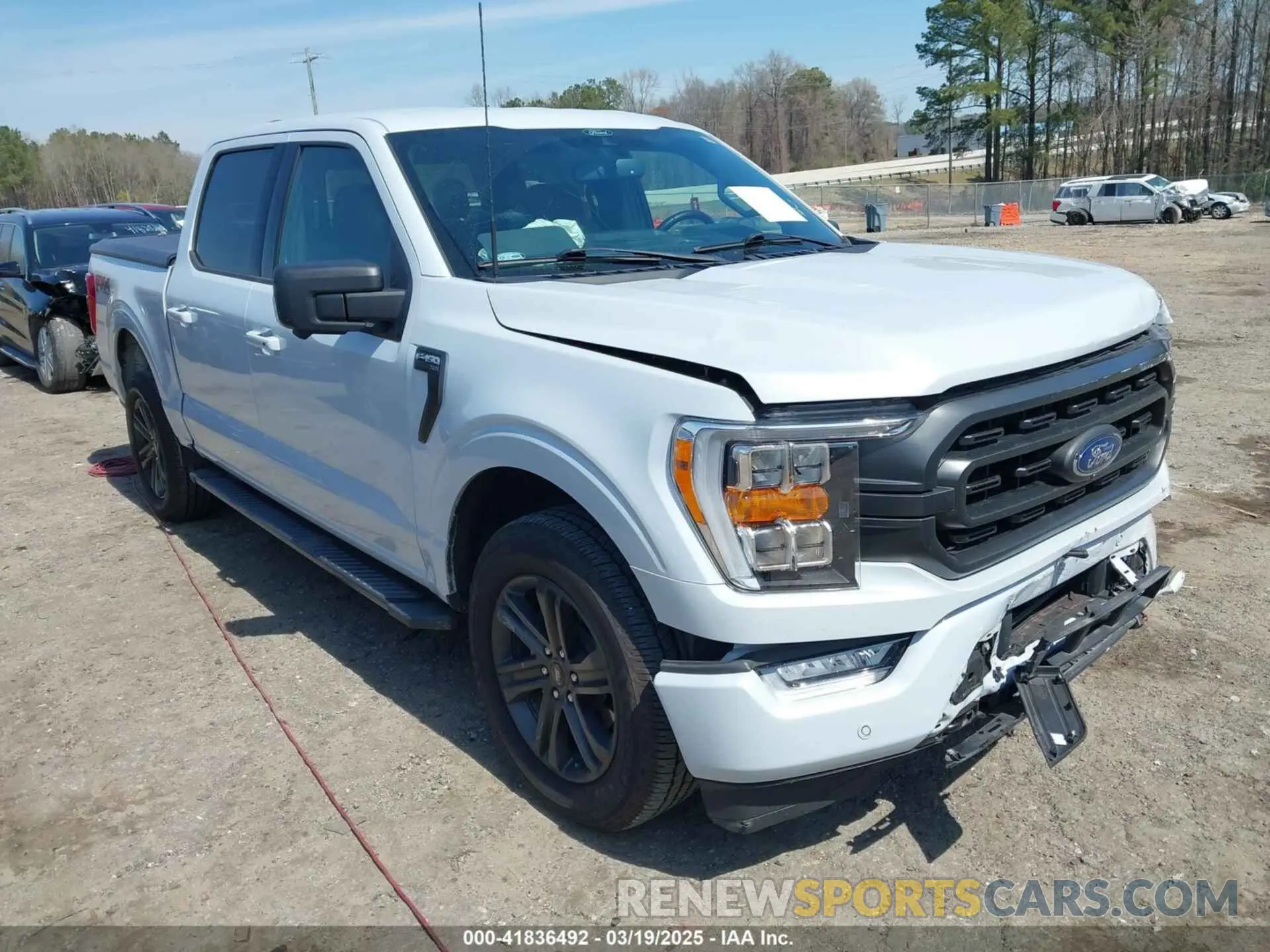 1 Photograph of a damaged car 1FTFW1E82MKE90755 FORD F-150 2021