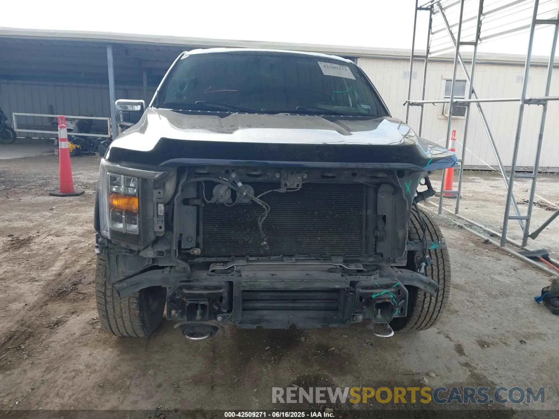 13 Photograph of a damaged car 1FTFW1E83MFA25166 FORD F-150 2021