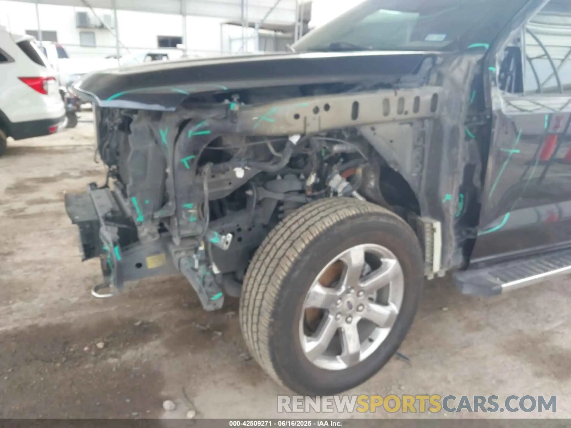 6 Photograph of a damaged car 1FTFW1E83MFA25166 FORD F-150 2021
