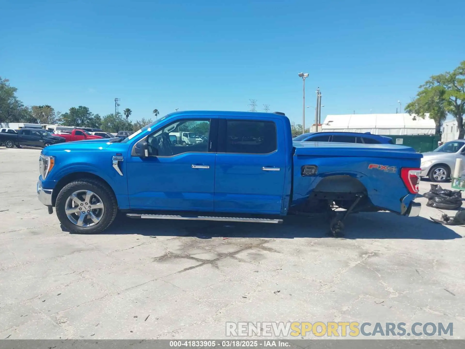 15 Photograph of a damaged car 1FTFW1E83MFA36636 FORD F-150 2021