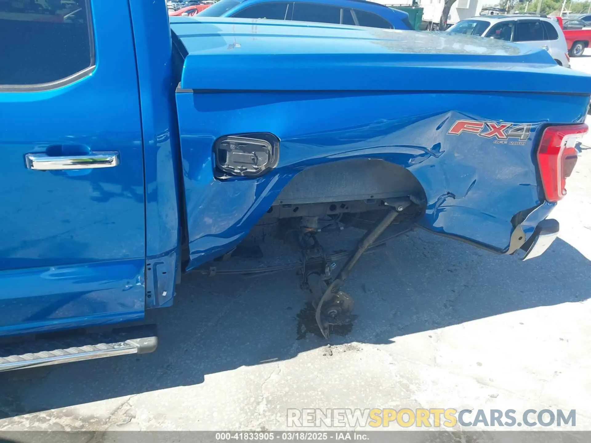 6 Photograph of a damaged car 1FTFW1E83MFA36636 FORD F-150 2021