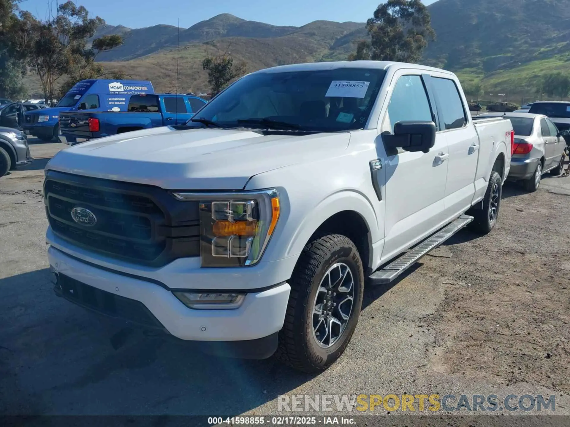2 Photograph of a damaged car 1FTFW1E83MFA53064 FORD F-150 2021