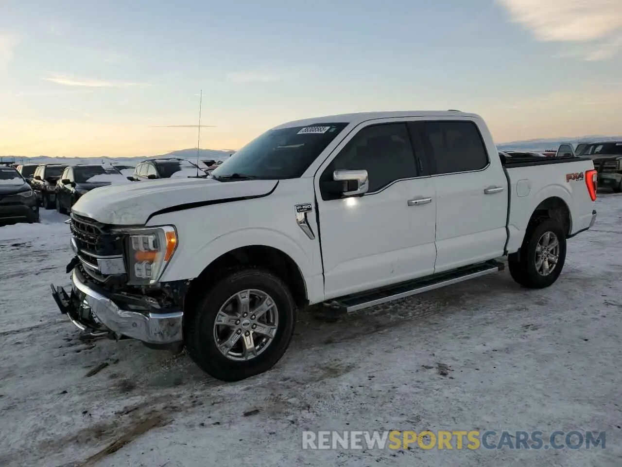 1 Photograph of a damaged car 1FTFW1E83MFA54098 FORD F-150 2021