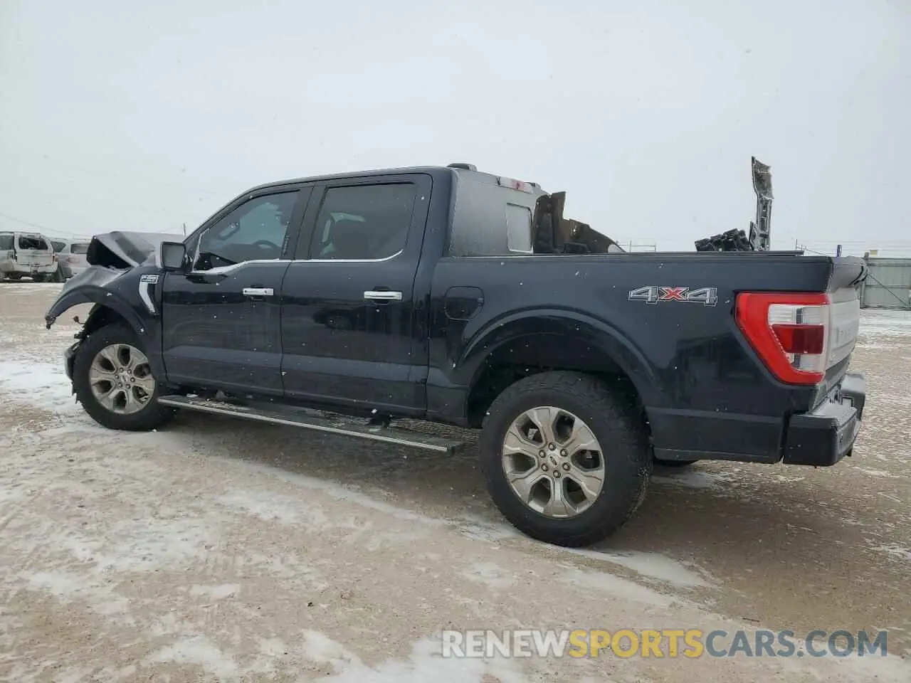 2 Photograph of a damaged car 1FTFW1E83MFA99798 FORD F-150 2021