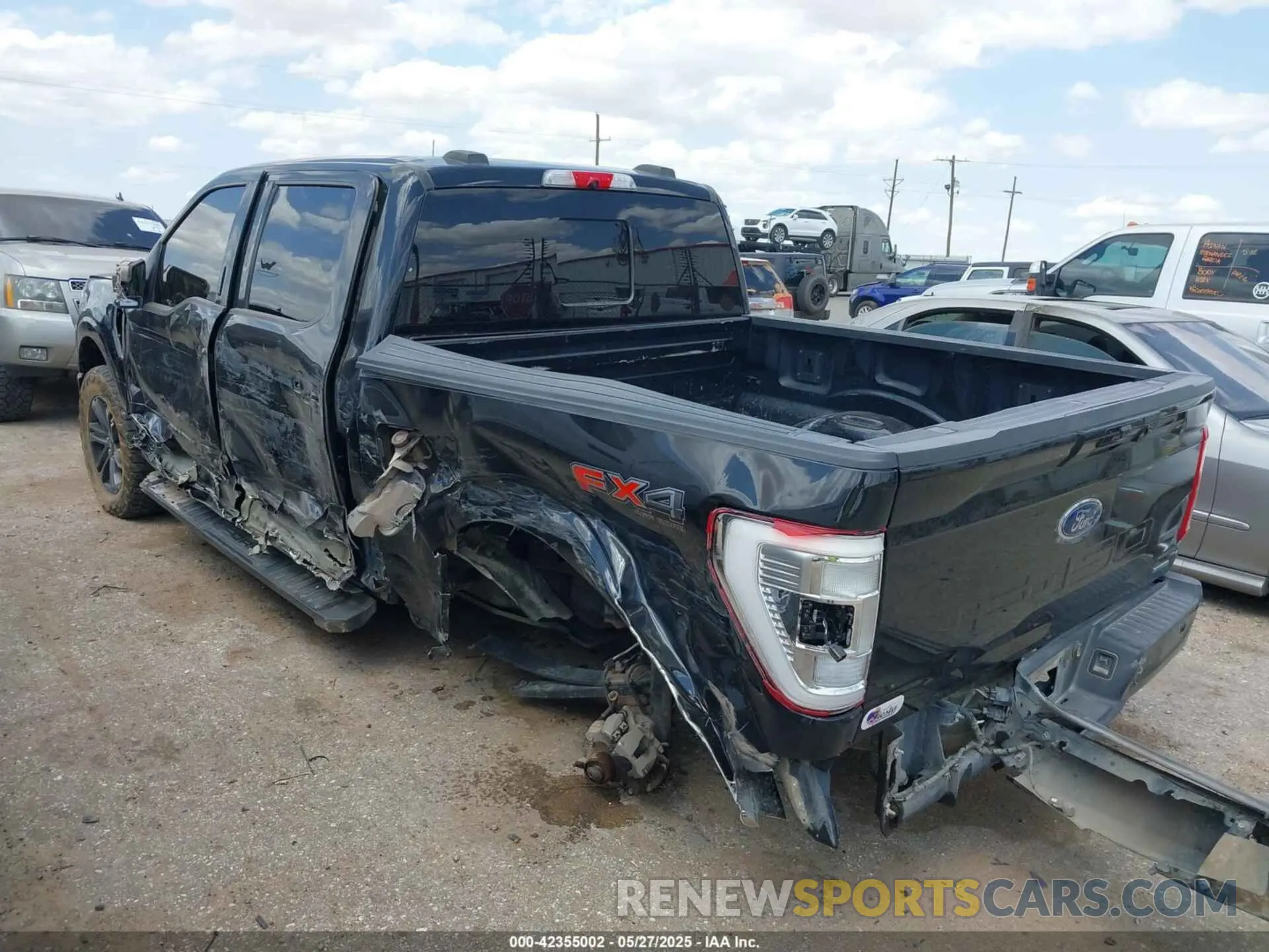 3 Photograph of a damaged car 1FTFW1E83MFB53505 FORD F-150 2021
