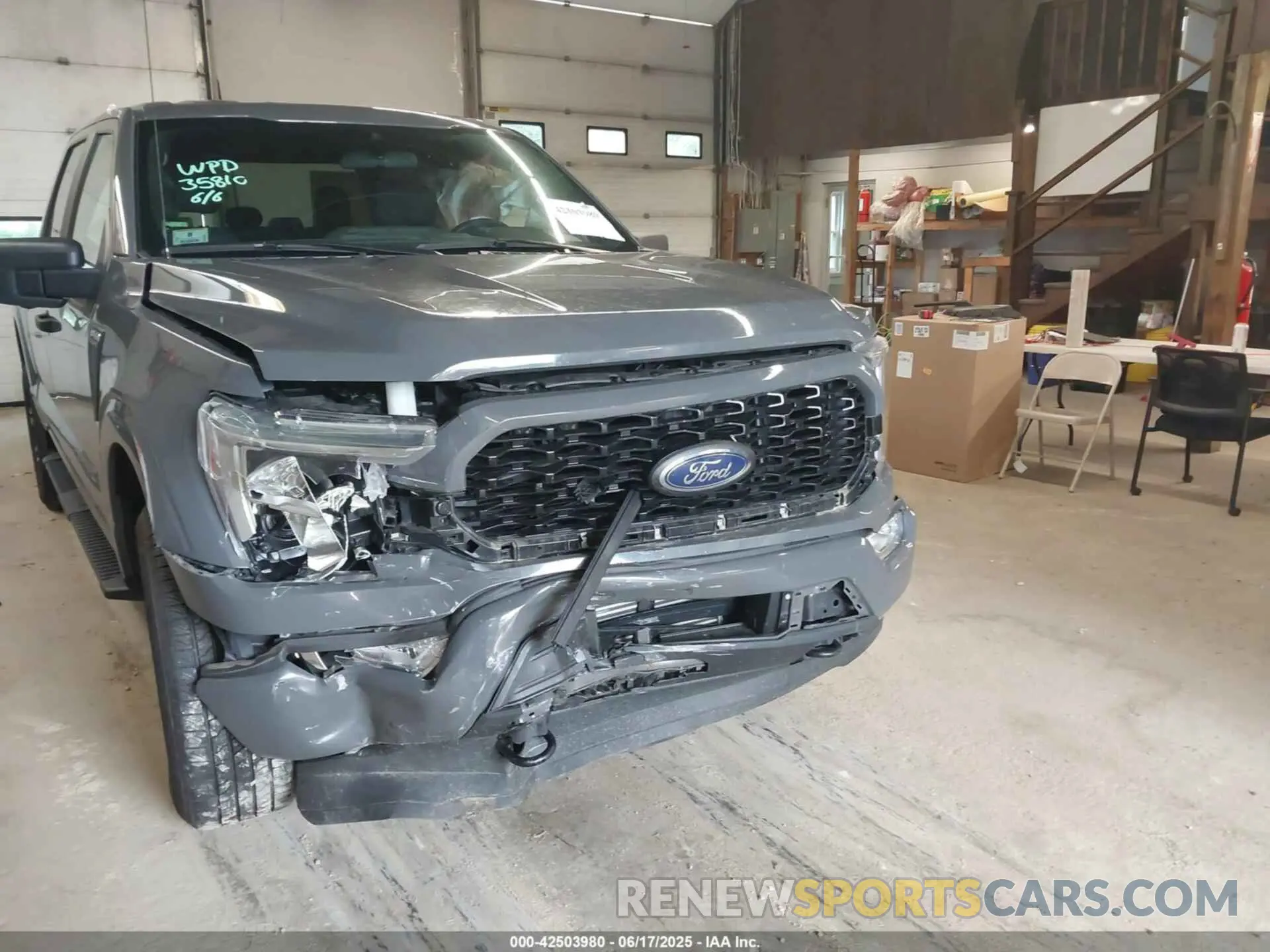 6 Photograph of a damaged car 1FTFW1E83MFB59580 FORD F-150 2021