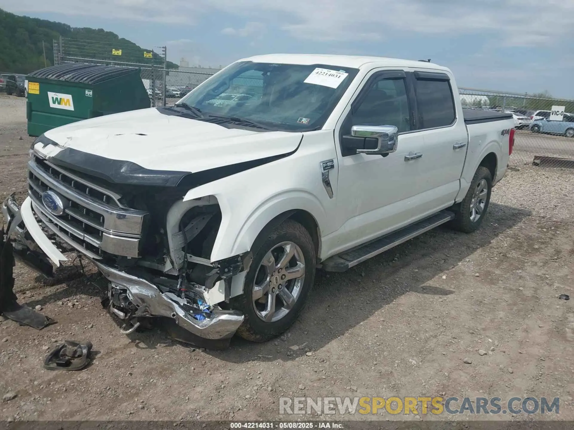 2 Photograph of a damaged car 1FTFW1E83MFC86409 FORD F-150 2021