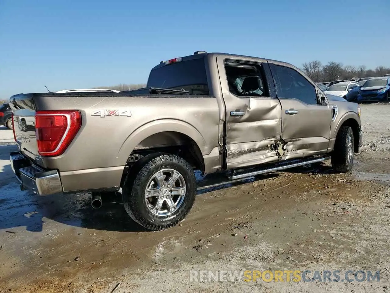 3 Photograph of a damaged car 1FTFW1E83MKD41206 FORD F-150 2021