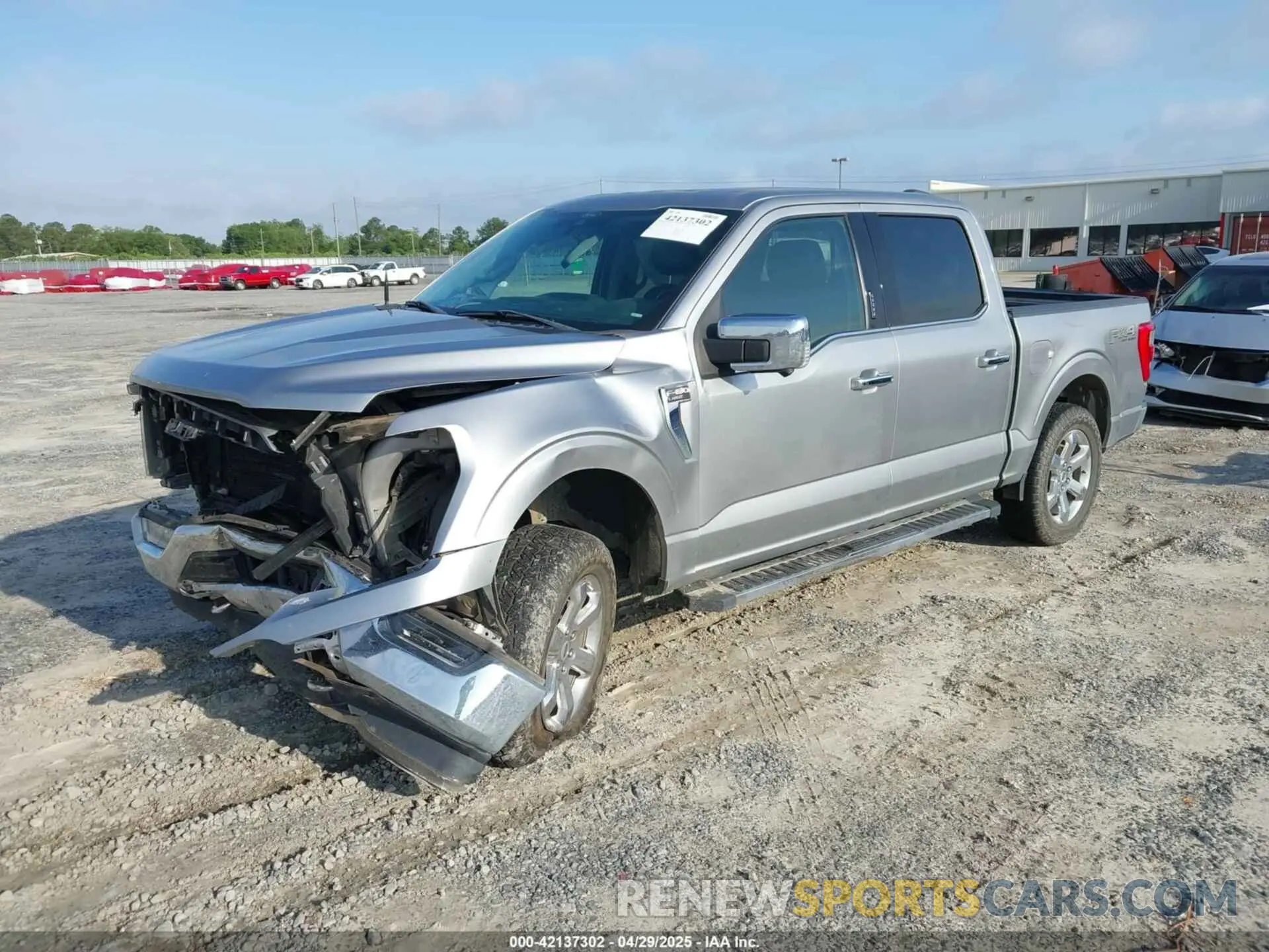 2 Photograph of a damaged car 1FTFW1E83MKD68308 FORD F-150 2021