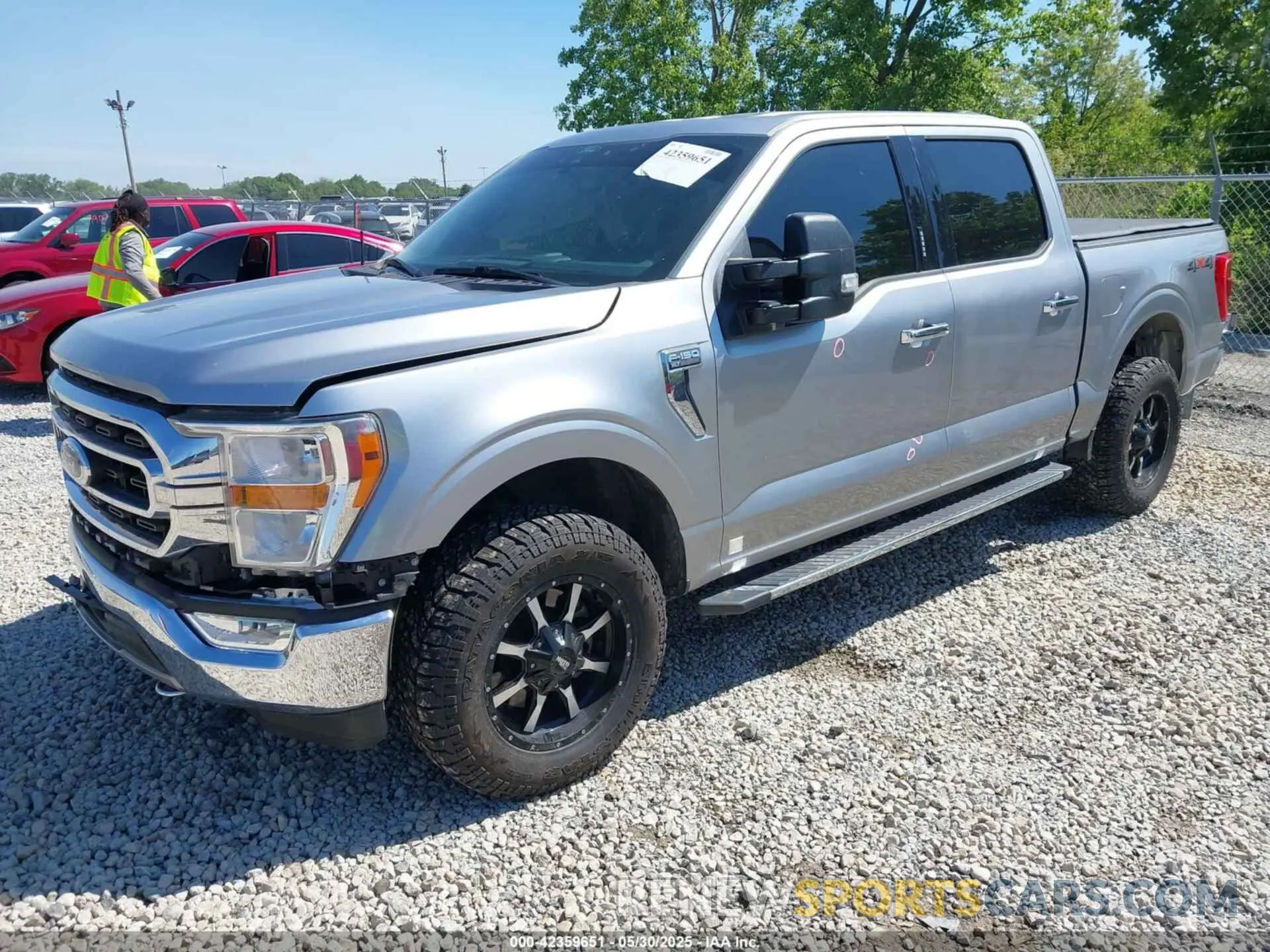 2 Photograph of a damaged car 1FTFW1E84MFA23104 FORD F-150 2021