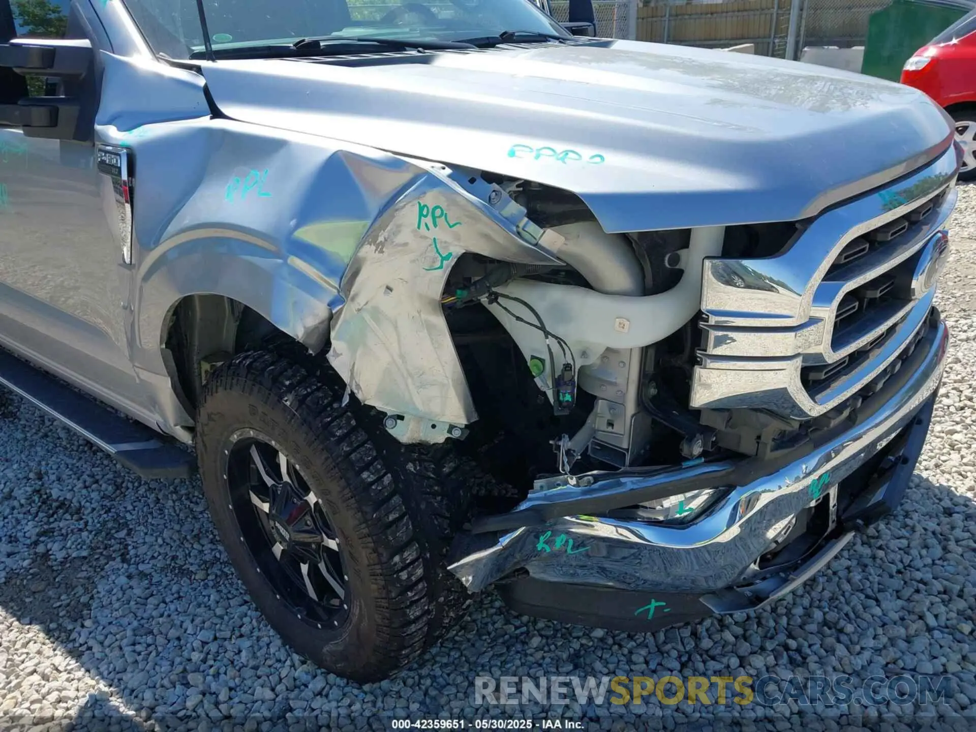 6 Photograph of a damaged car 1FTFW1E84MFA23104 FORD F-150 2021