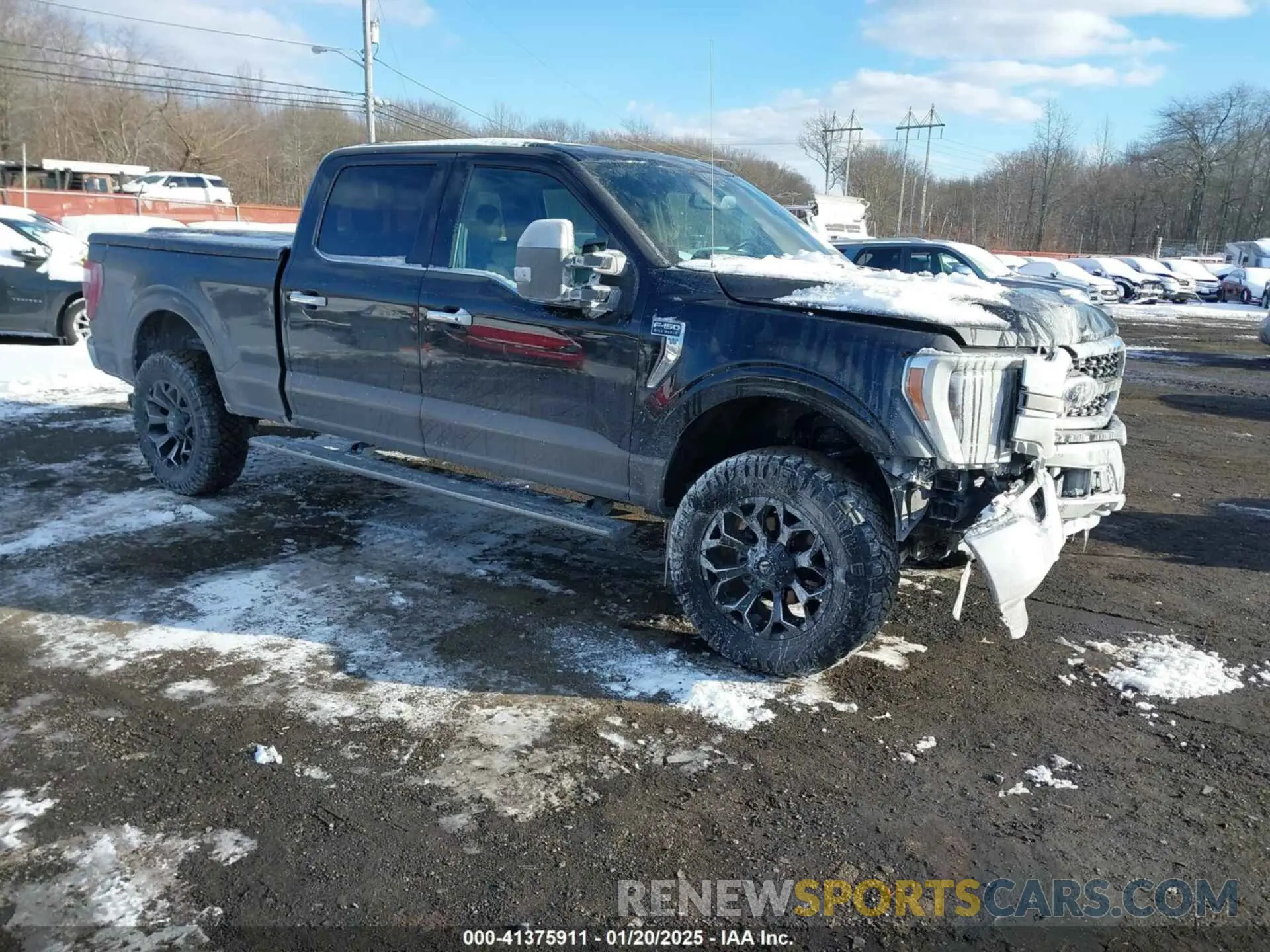 1 Photograph of a damaged car 1FTFW1E84MFB22182 FORD F-150 2021