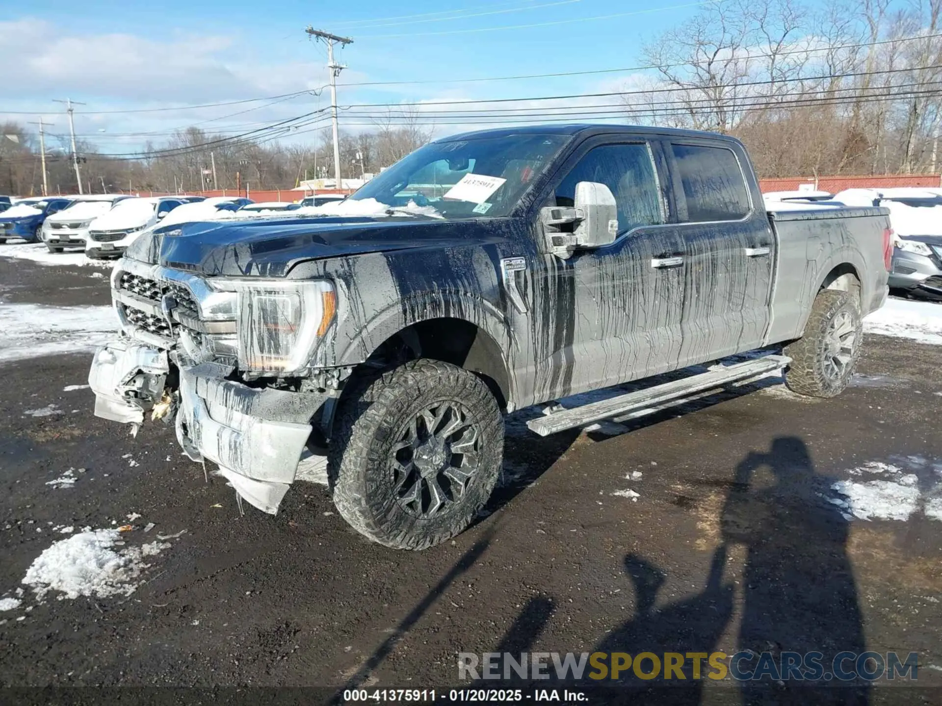 2 Photograph of a damaged car 1FTFW1E84MFB22182 FORD F-150 2021