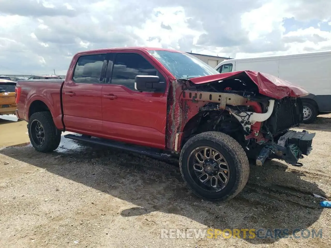 4 Photograph of a damaged car 1FTFW1E84MKD15858 FORD F-150 2021