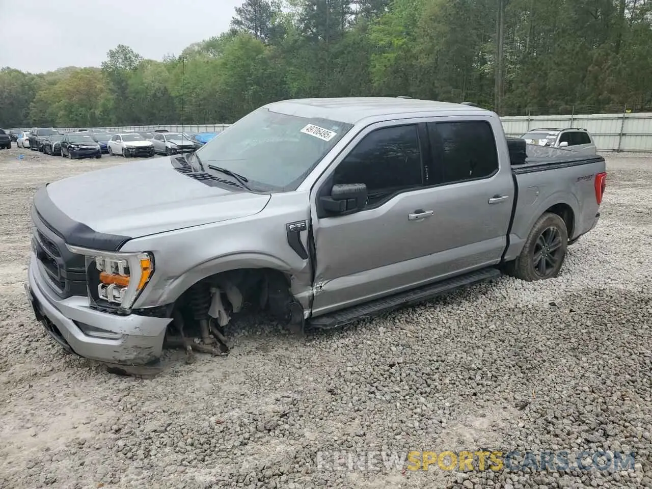 1 Photograph of a damaged car 1FTFW1E84MKD35382 FORD F-150 2021