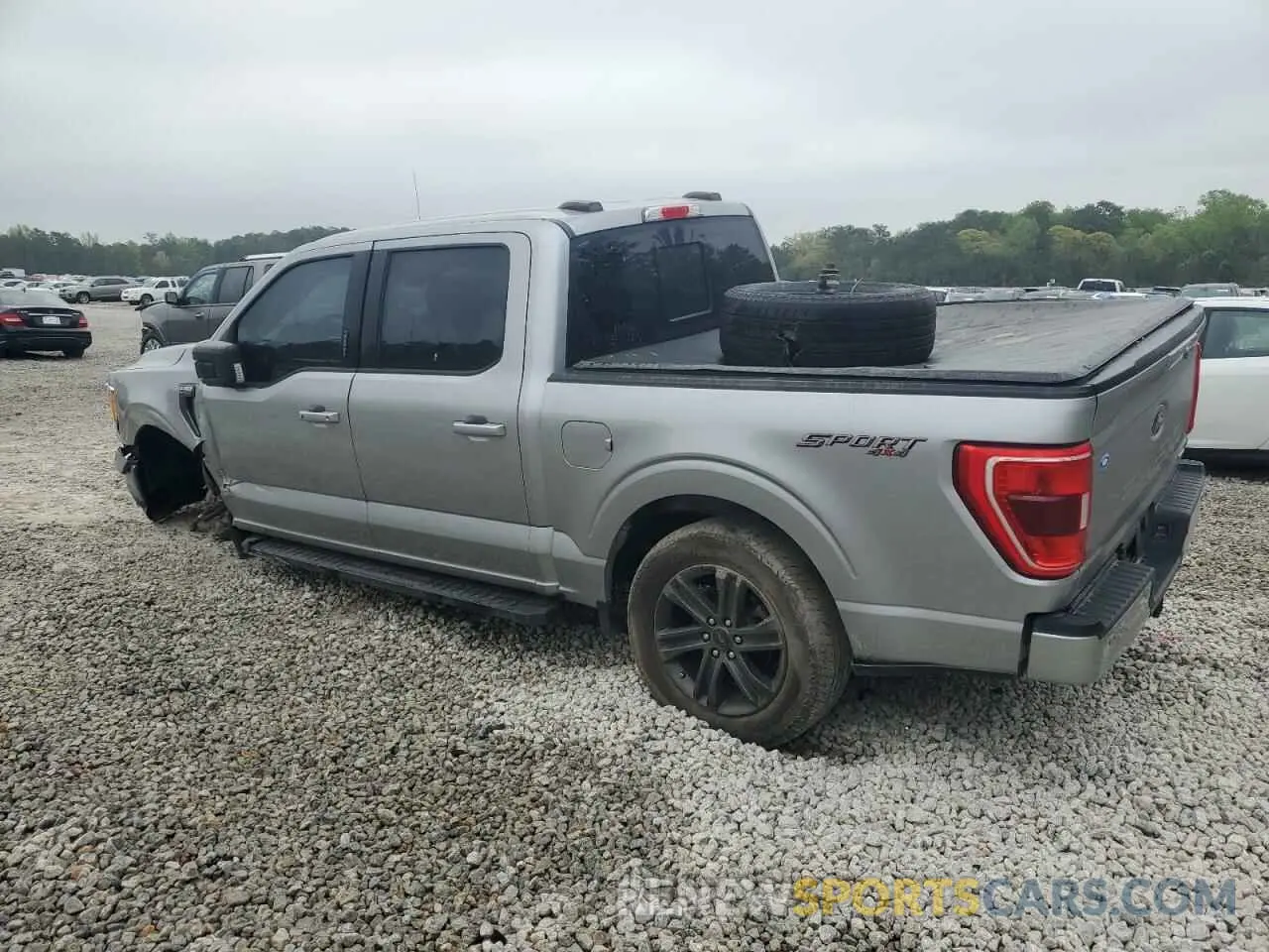 2 Photograph of a damaged car 1FTFW1E84MKD35382 FORD F-150 2021