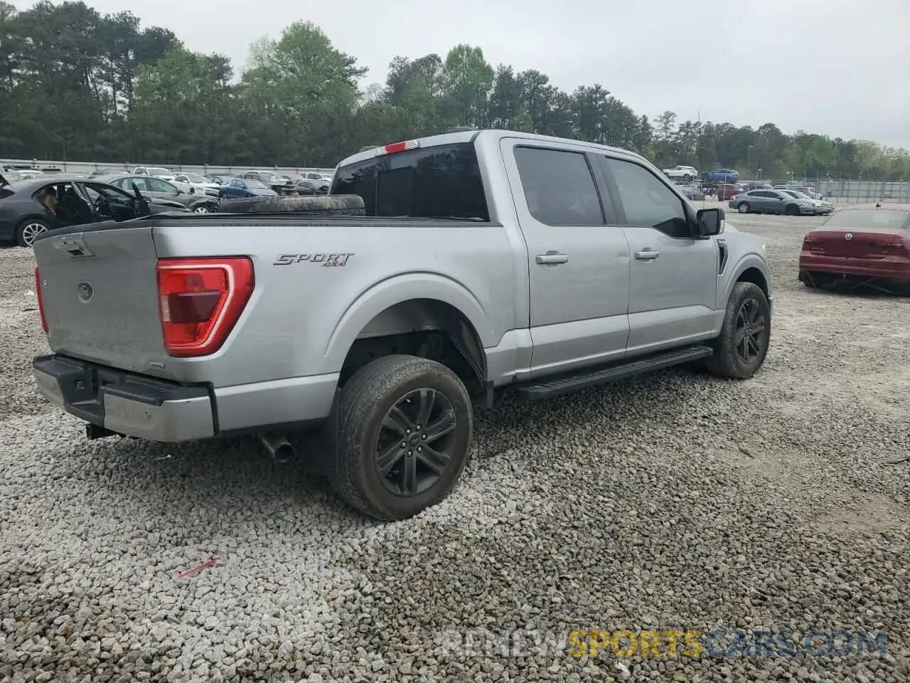 3 Photograph of a damaged car 1FTFW1E84MKD35382 FORD F-150 2021
